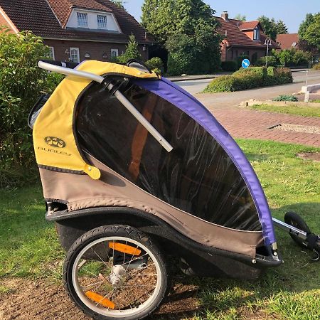 Grosszuegiges Reetdachhaus An Der Nordsee Langenhorn Zewnętrze zdjęcie